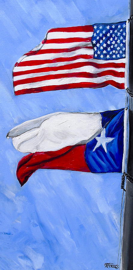 Pride in the Wind Painting by Melissa Torres