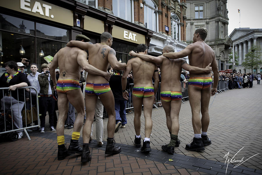 Nude Photograph - Pride March by Max CALLENDER