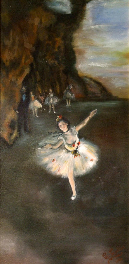 Prima Ballerina Painting by Mackenzie Moulton
