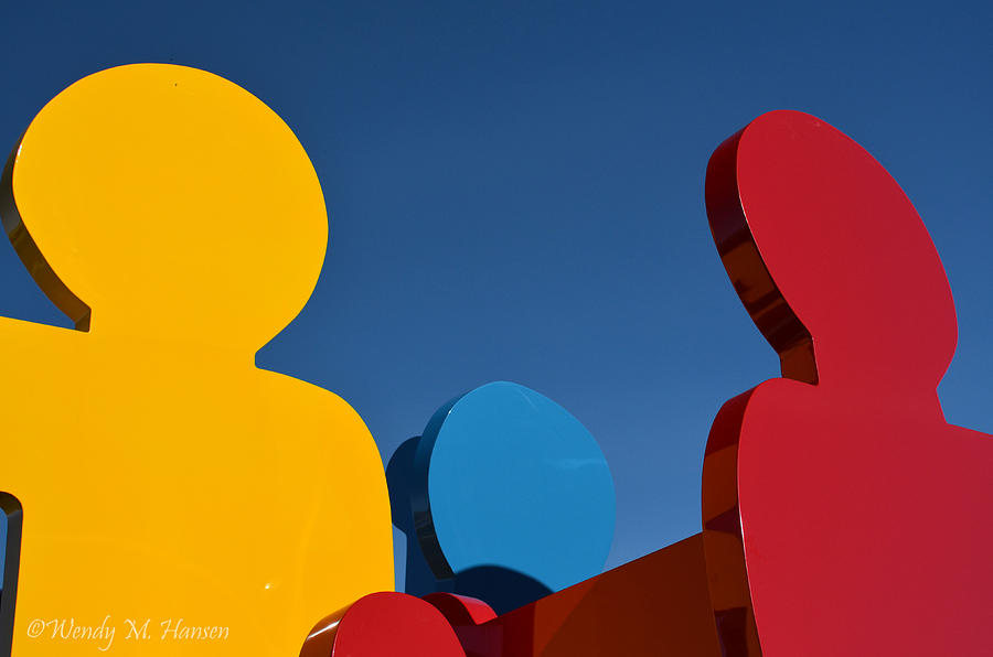 Primary Colors Photograph - Primary Colors 2 by Wendy Hansen-Penman