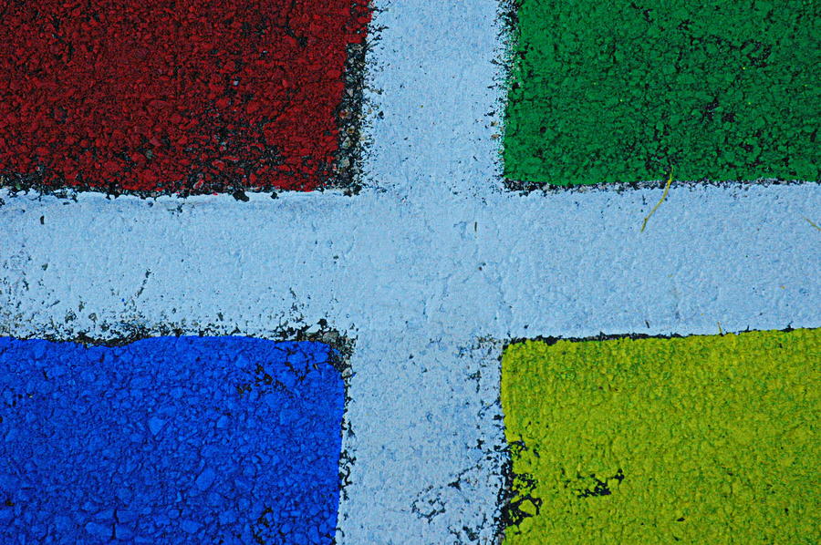 Primary colors Photograph by Bruce Carpenter