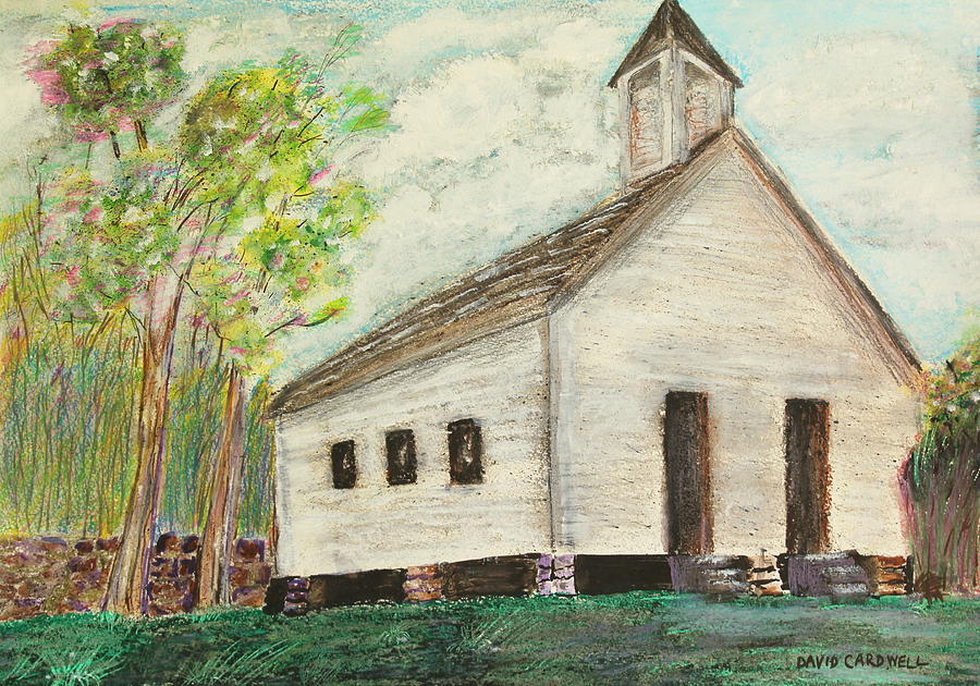 Primitive Baptist Church Painting by David Cardwell - Fine Art America