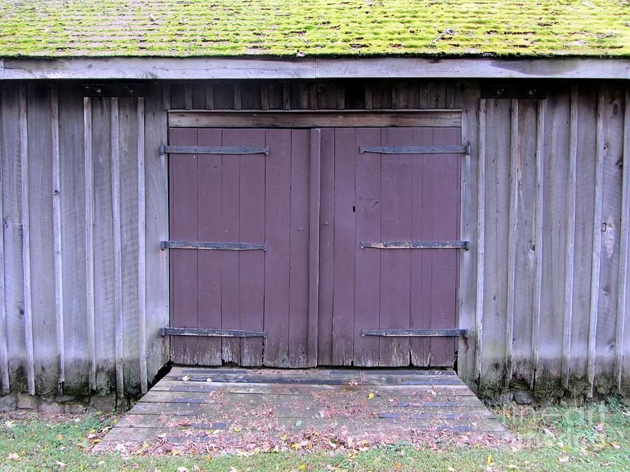 Primitive Barn Doors  Photograph by Susan Carella