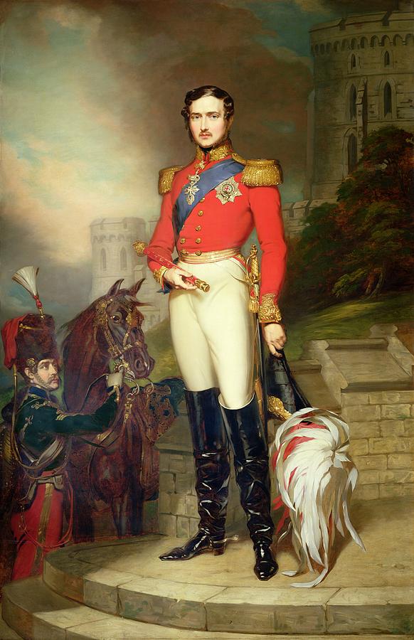 Portrait Painting - Prince Albert by John Lucas