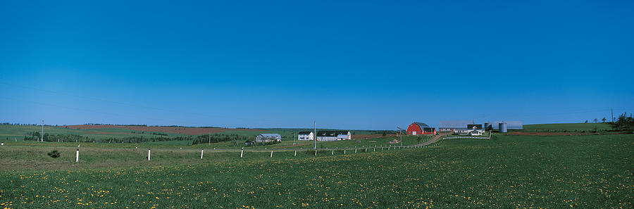 Barn Photograph - Prince Edward Island Canada by Panoramic Images