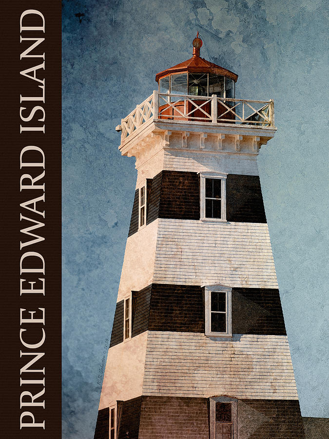 Prince Edward Island Lighthouse Photograph by WB Johnston