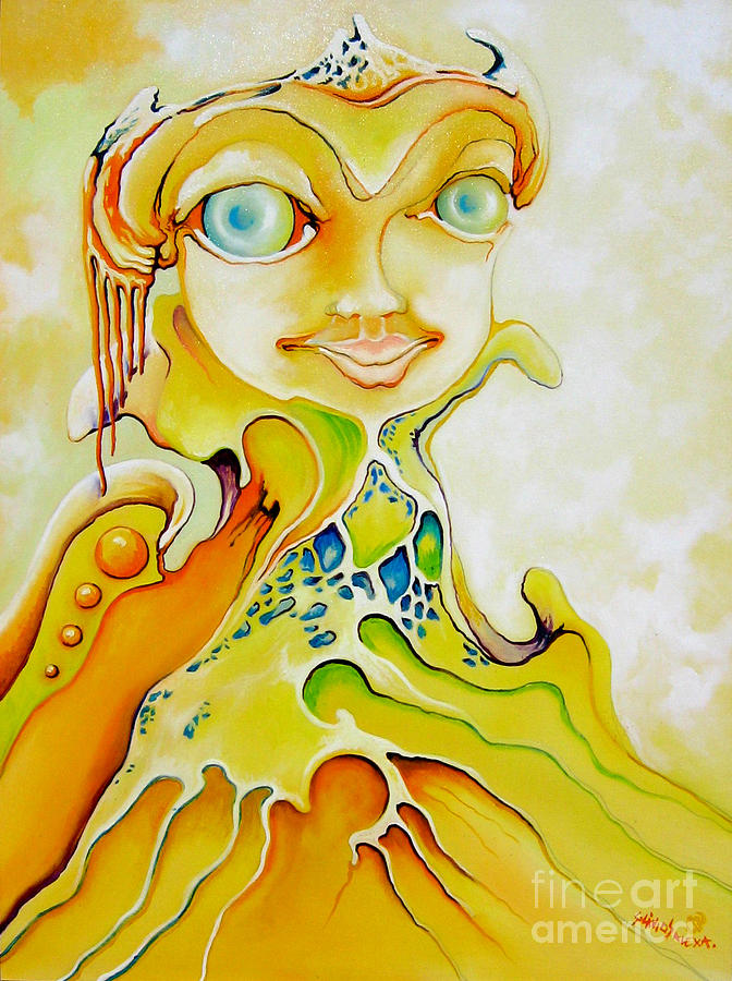 Prince of deep sea Painting by Alexa Szlavics