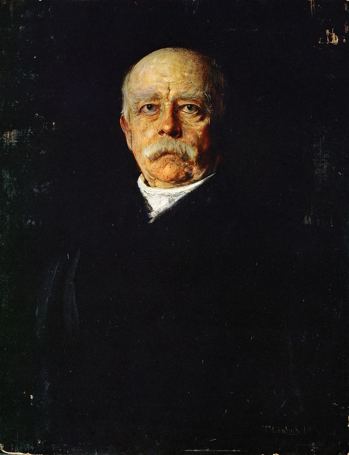 Prince Otto Von Bismarck Painting By Franz Von Lenbach Pixels