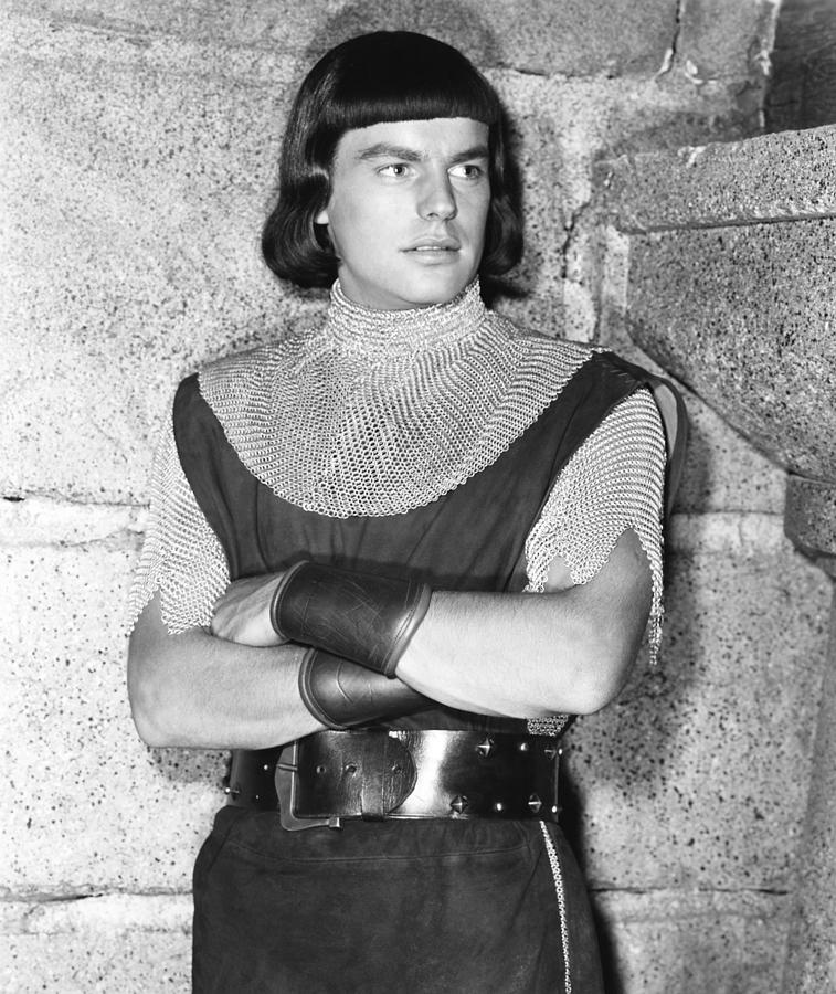 Prince Valiant, Robert Wagner, 1954 Photograph by Everett