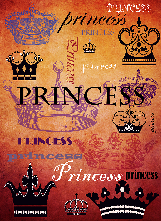 Princess 2 Mixed Media by Angelina Tamez