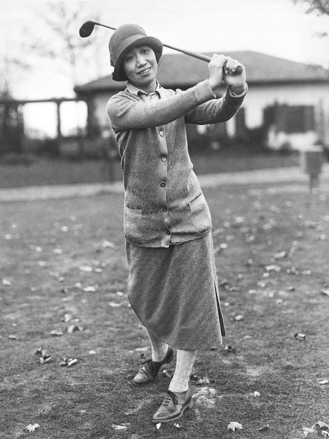 Princess Asaka Golfing Photograph by Underwood Archives