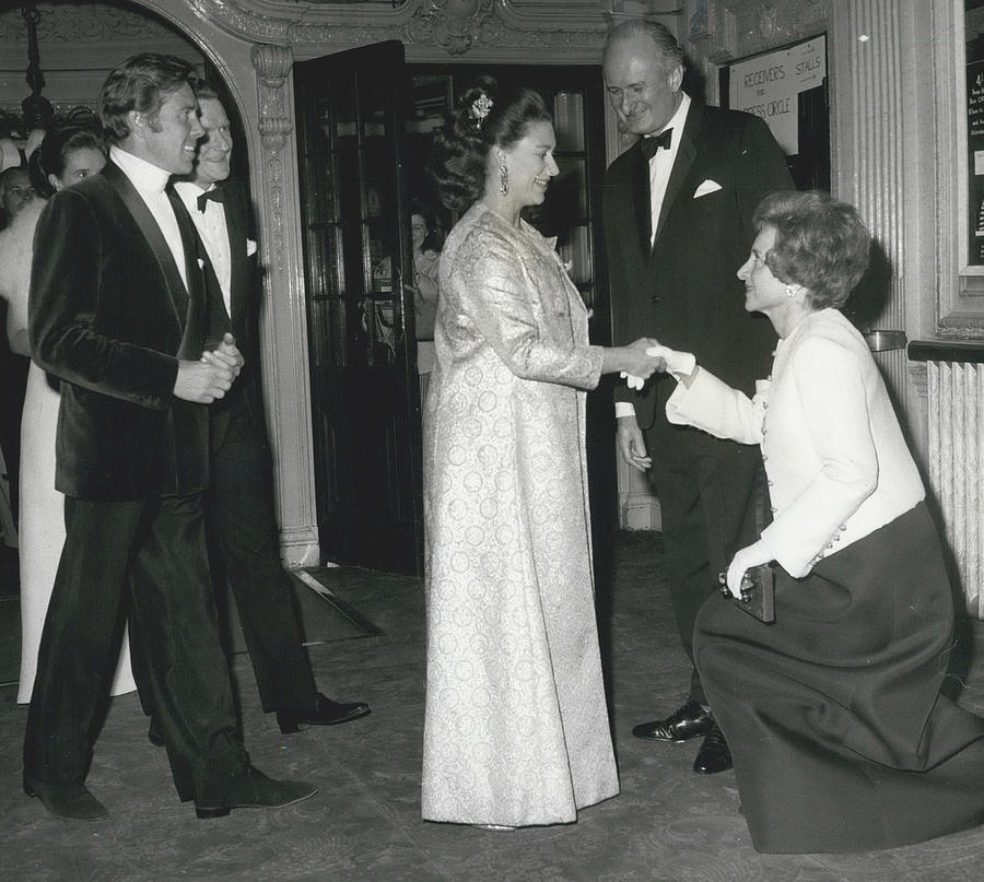 Princess Margaret At Theatre. Photograph by Retro Images Archive - Fine ...