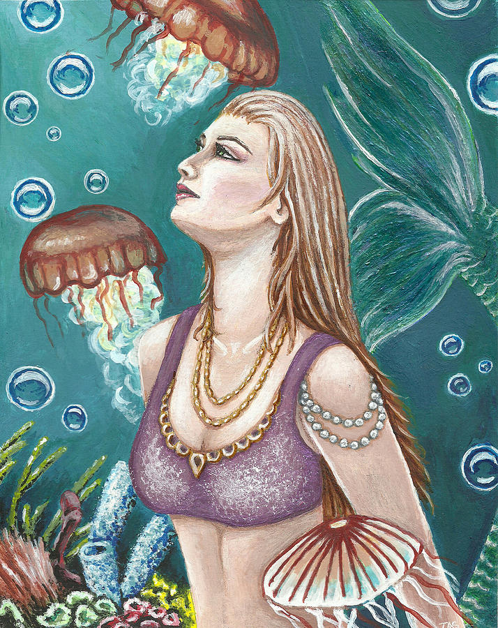 Princess Of The Sea Painting