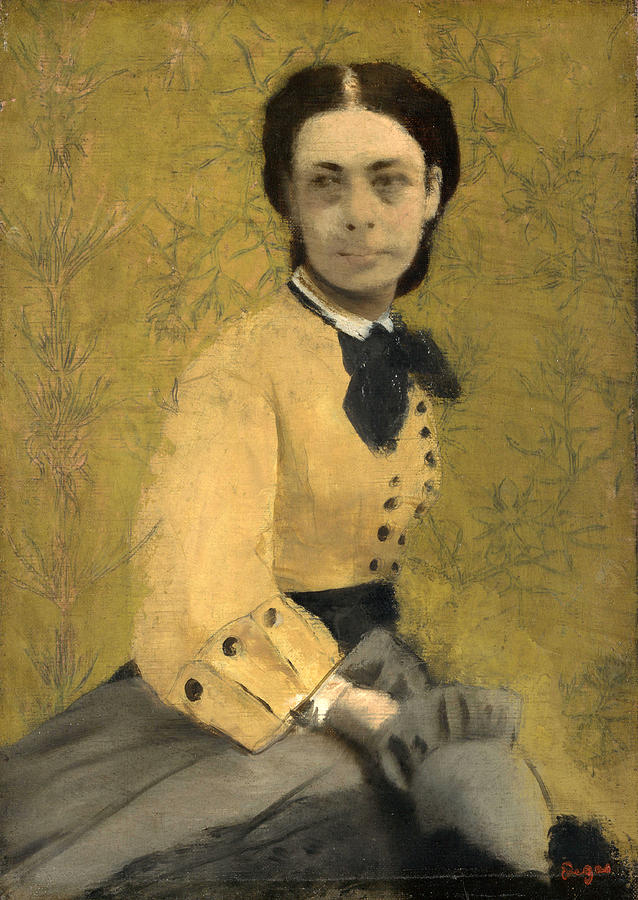 Princess Pauline de Metternich Painting by Edgar Degas