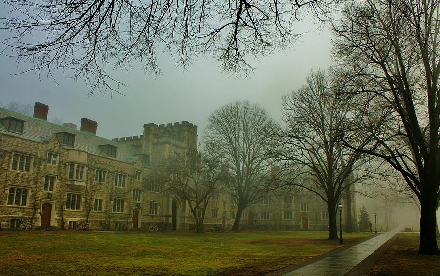 Princeton Fog Photograph by Benjamin Yeager