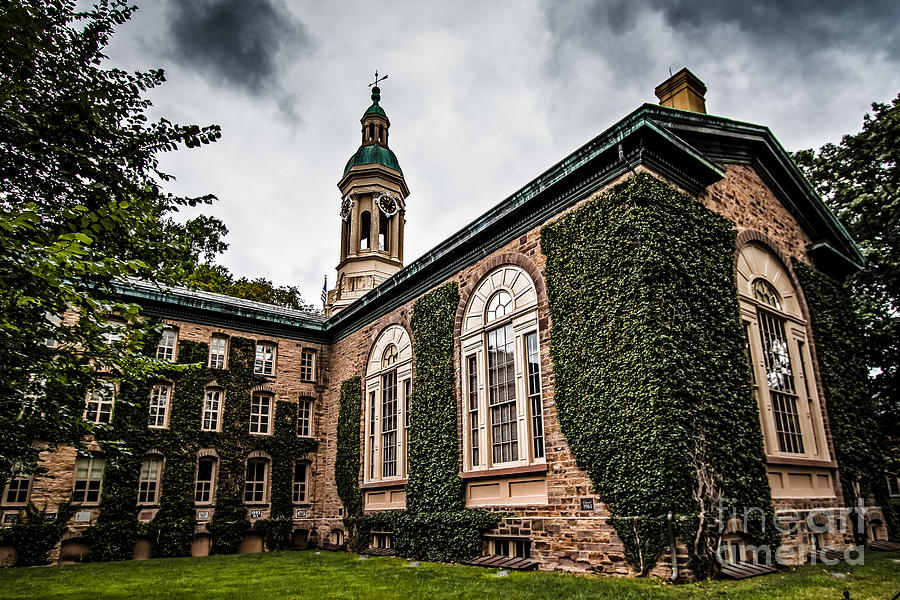 Princeton University Photograph - Princeton University Nassau Hall by Kadwell Enz