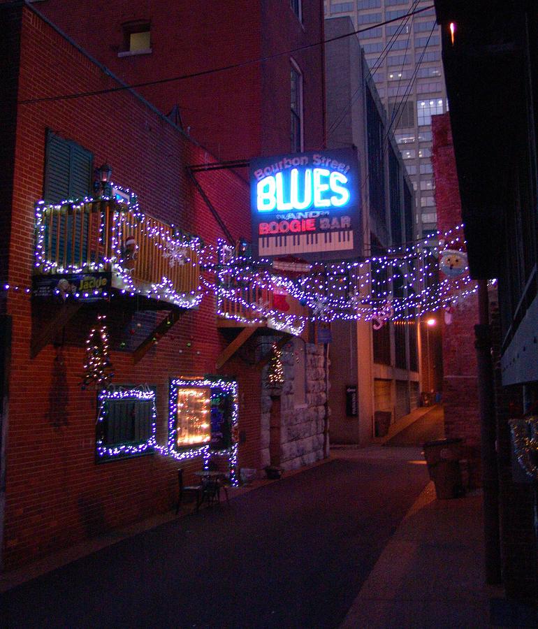 Printers Alley Nashville Photograph by Megan Ford-Miller