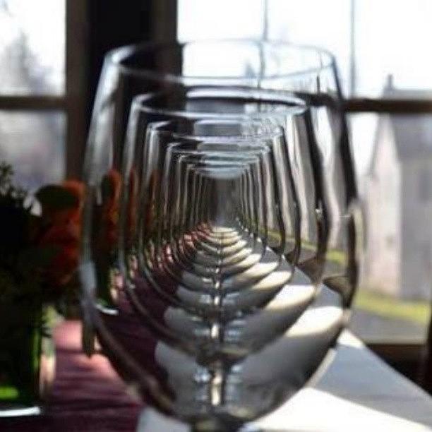 Prism Wine Glasses Photograph by Sloan M