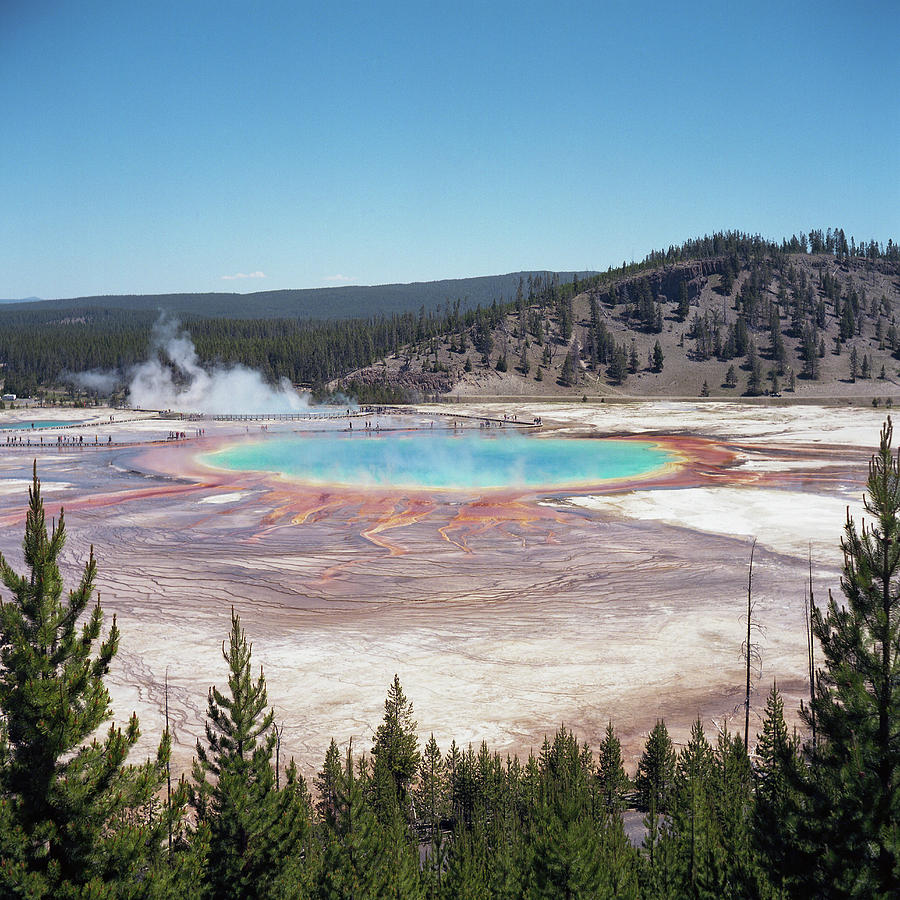 Prismatic Spring Photograph by L. Maile Smith