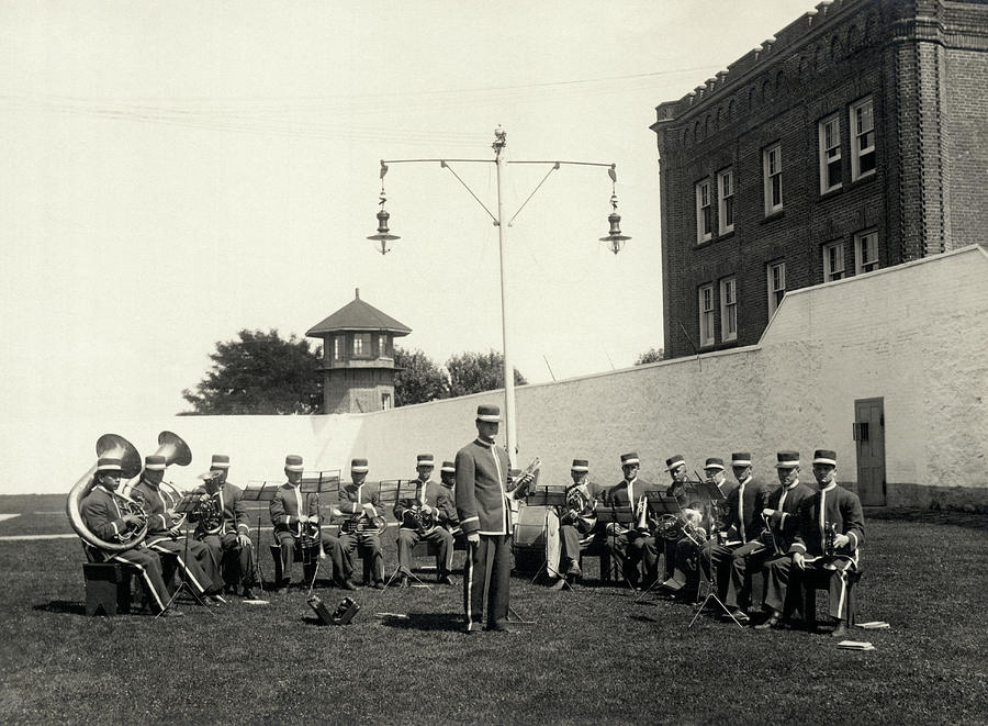 Prison Band Photograph by Underwood Archives