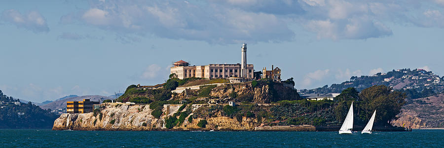 San Francisco Photograph - Prison On An Island, Alcatraz Island by Panoramic Images