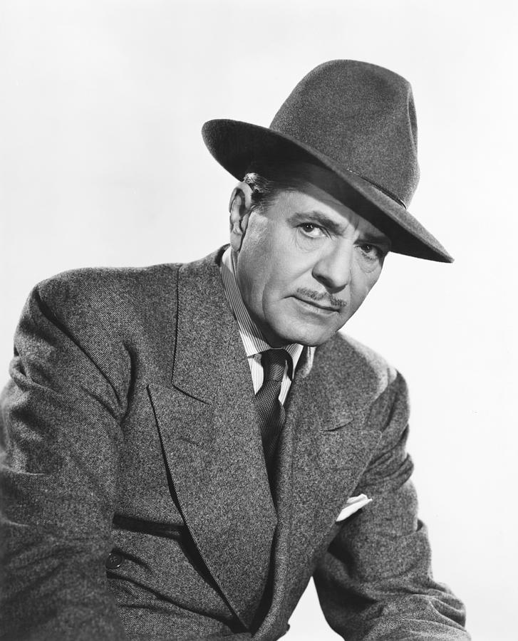 Prison Warden, Warner Baxter, 1949 by Everett