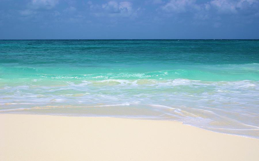 Pristine Beach Cancun Photograph by Jane Girardot