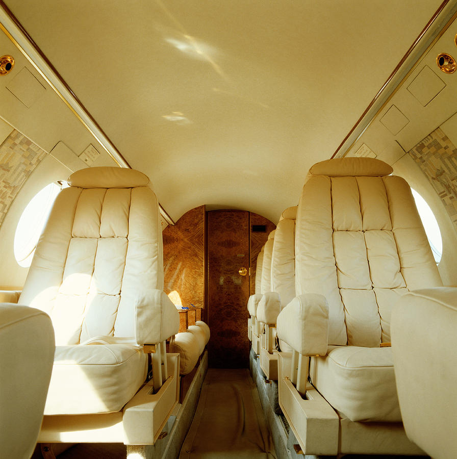 Private Jet Aircraft Interior By Alberto Incrocci