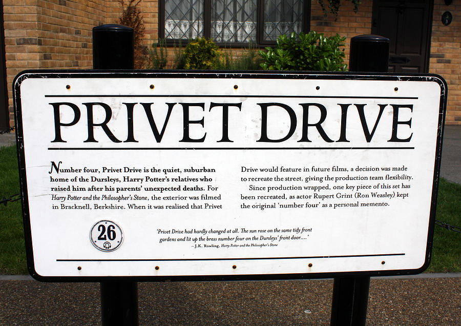 Privet Drive Photograph by David Nicholls
