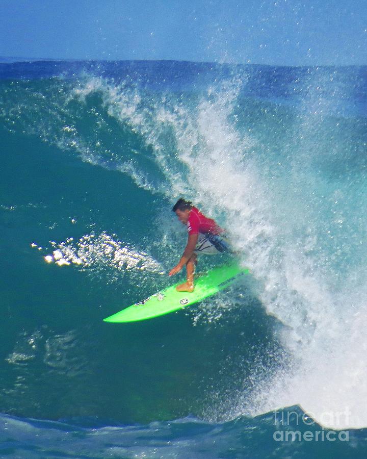 Pro Surfer Keanu Asing Backdoor Photograph by Scott Cameron