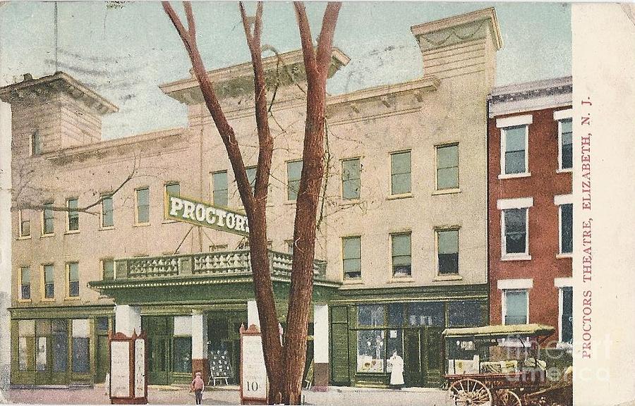Proctors Theatre - Vintage Post Card Photograph by Susan Carella