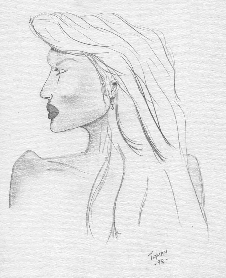 Profile Drawing by Dan Twyman