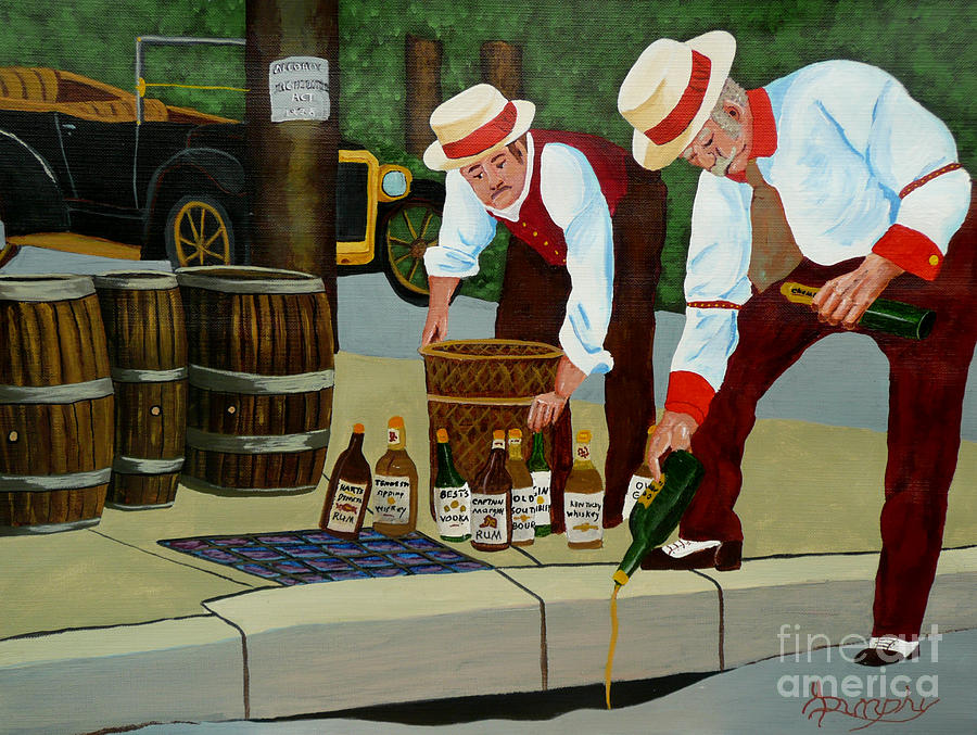 Prohibition Painting - Prohibition by Anthony Dunphy