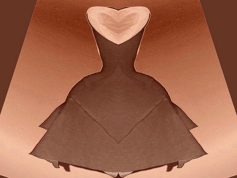 Prom Dress Digital Art by Mary Russell