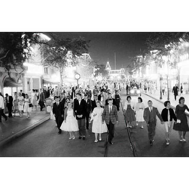 Prom Night At Disneyland , 1961 . 💕 Photograph by Joseph Guevara
