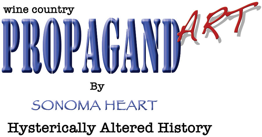 Propaganda Digital Art - PropagandART Logo with tagline by Evan Falcone