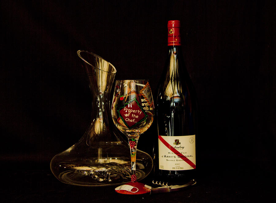 Wine Photograph - Property of the Chef by John Stuart Webbstock