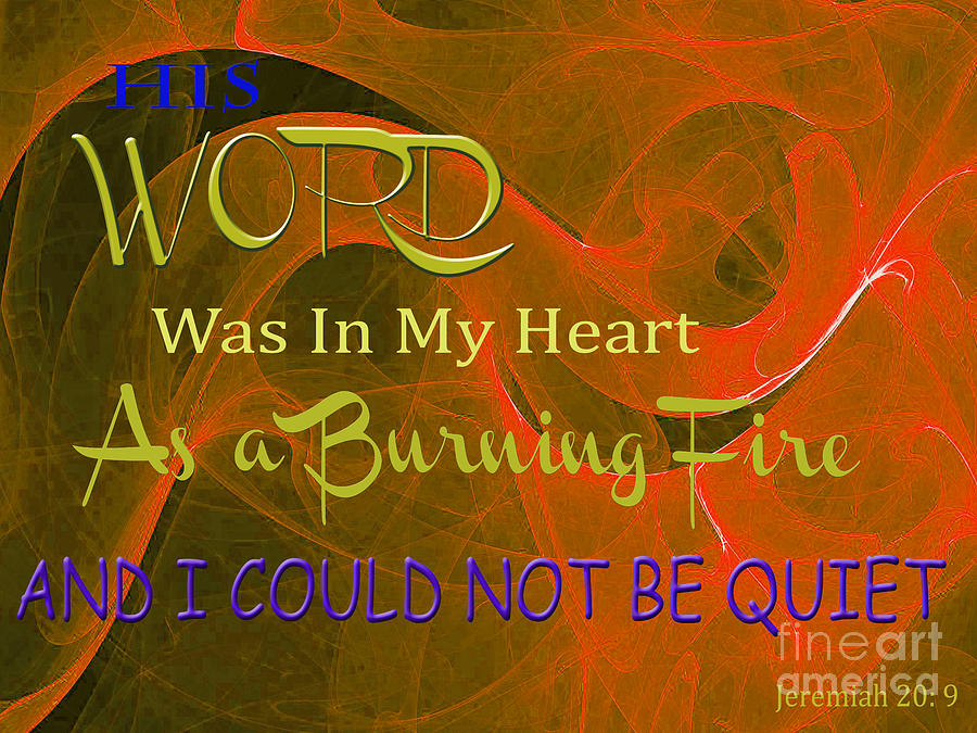 Abstract Mixed Media - Prophetic Word by Beverly Guilliams
