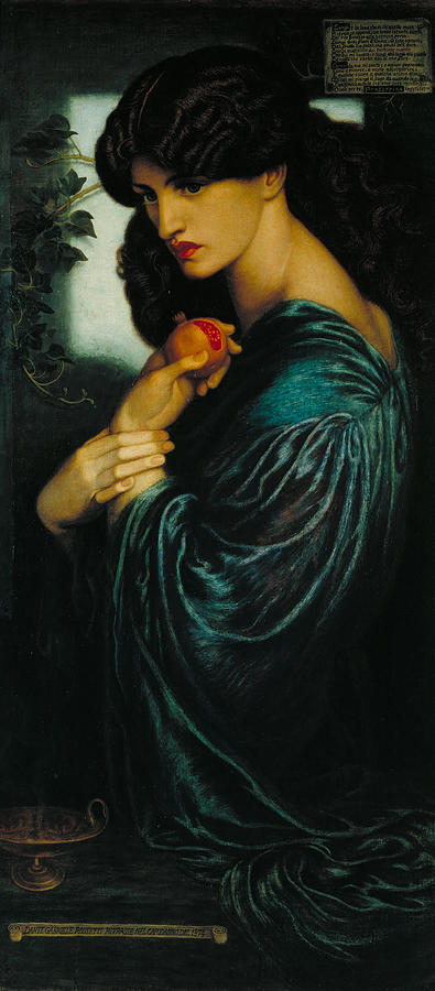 Dante Gabriel Rossetti Painting - Proserpine by Dante Gabriel Rossetti