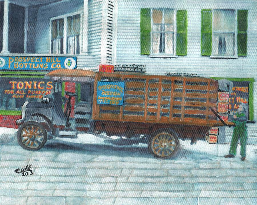 Prospect Hill Bottling Co. Painting by Cliff Wilson