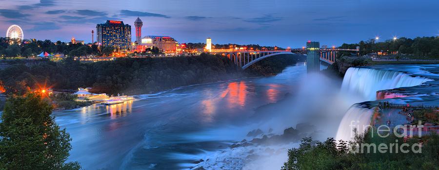 Prospect Point Panorama At Niagara Falls Photograph by Adam Jewell