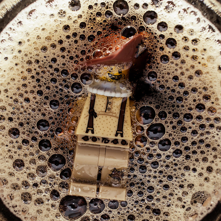 Lego Photograph - Prospecting The Porter by Ernest M Aquilio Lego Photograph - Prospecting The Porter by Ernest M Aquilio