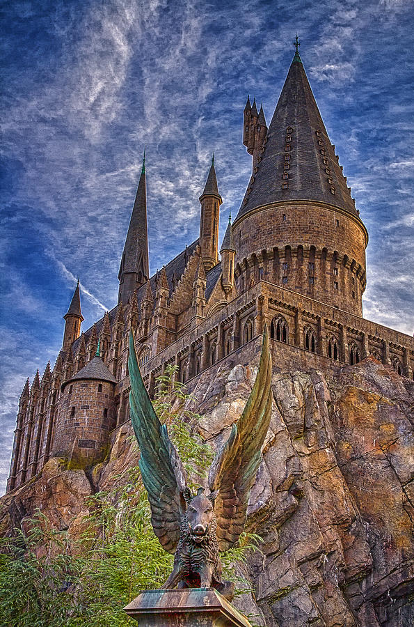 Protecting Hogwarts Castle Photograph by Linda Tiepelman