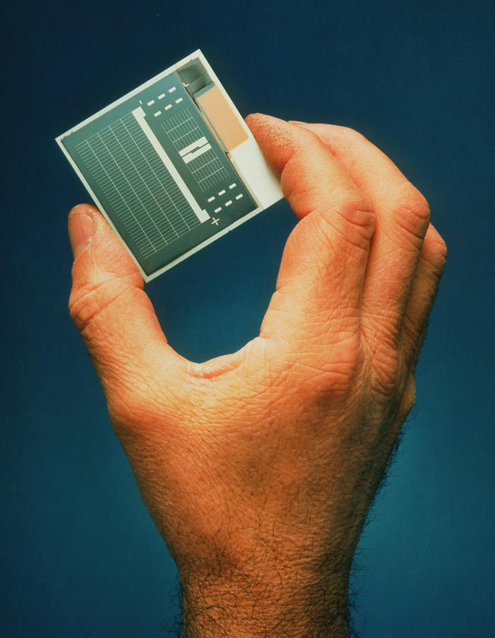 Prototype Thin Film Solar Cell Photograph by Us Department Of Energy/ Science Photo Library