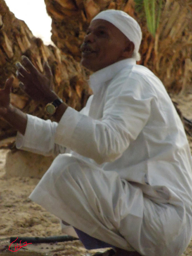 Proud Beduin Father Sinai Desert Egypt Photograph by Colette V Hera Guggenheim