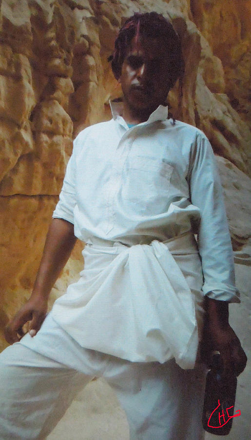 Proud Ibrahim  Beduin Living in the Desert Sinai Egypt Photograph by Colette V Hera Guggenheim