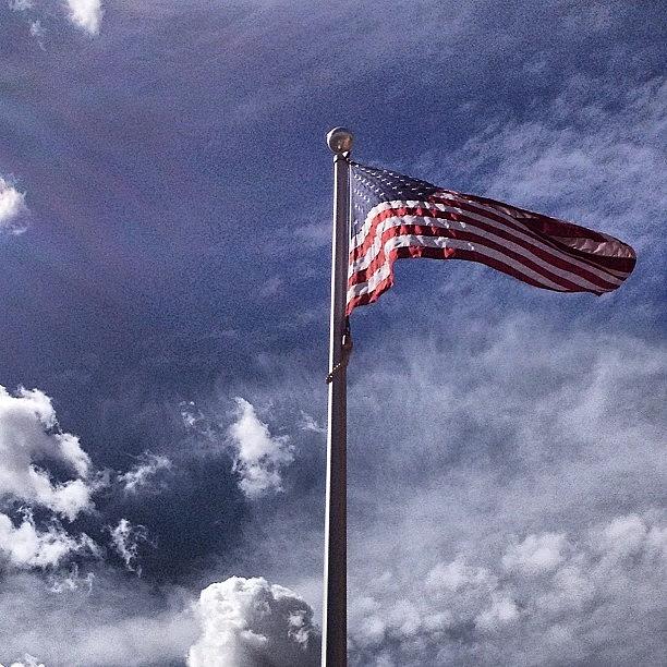 Proud To Be Merkun! #southernutah Photograph by Hunter Wolfe