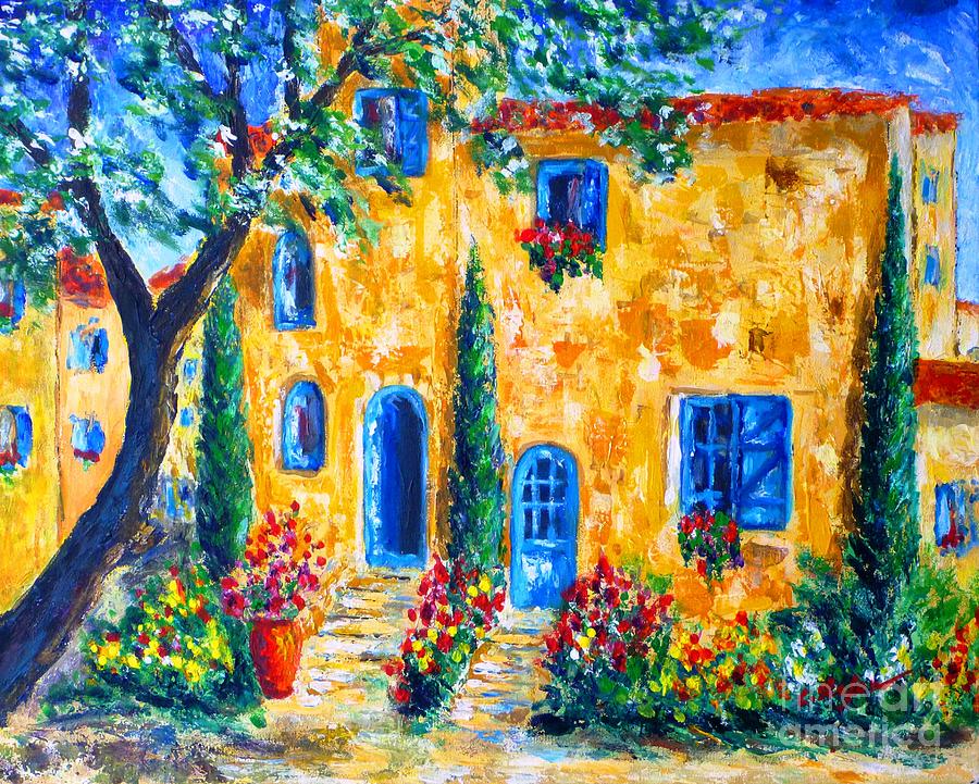 Provence ... Toujours Painting by Cristina Stefan