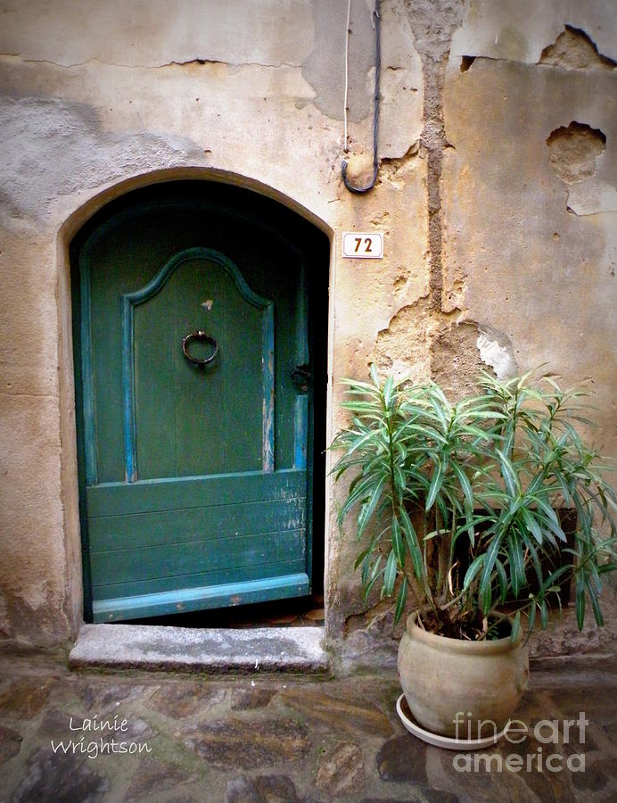 Provence Door 72 Photograph by Lainie Wrightson