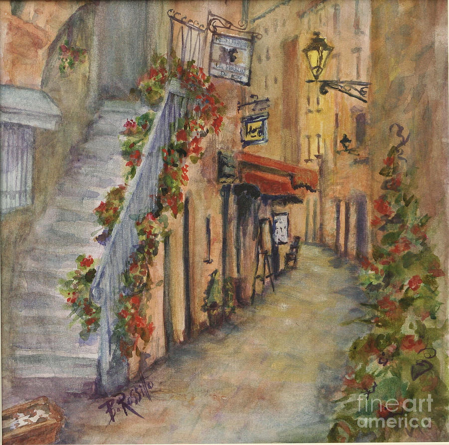 Provence Passage  Painting by B Rossitto